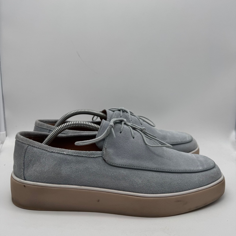 Marc Nolan Cannes Suede Lace Up Casual Shoes Mens Size‎ 10 Light Blue